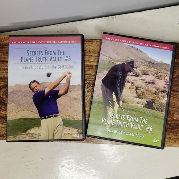 Secrets from the Plane Truth Vault Golf DVD 1-8 Set RARE Golf Instruction - Picture 8 of 9